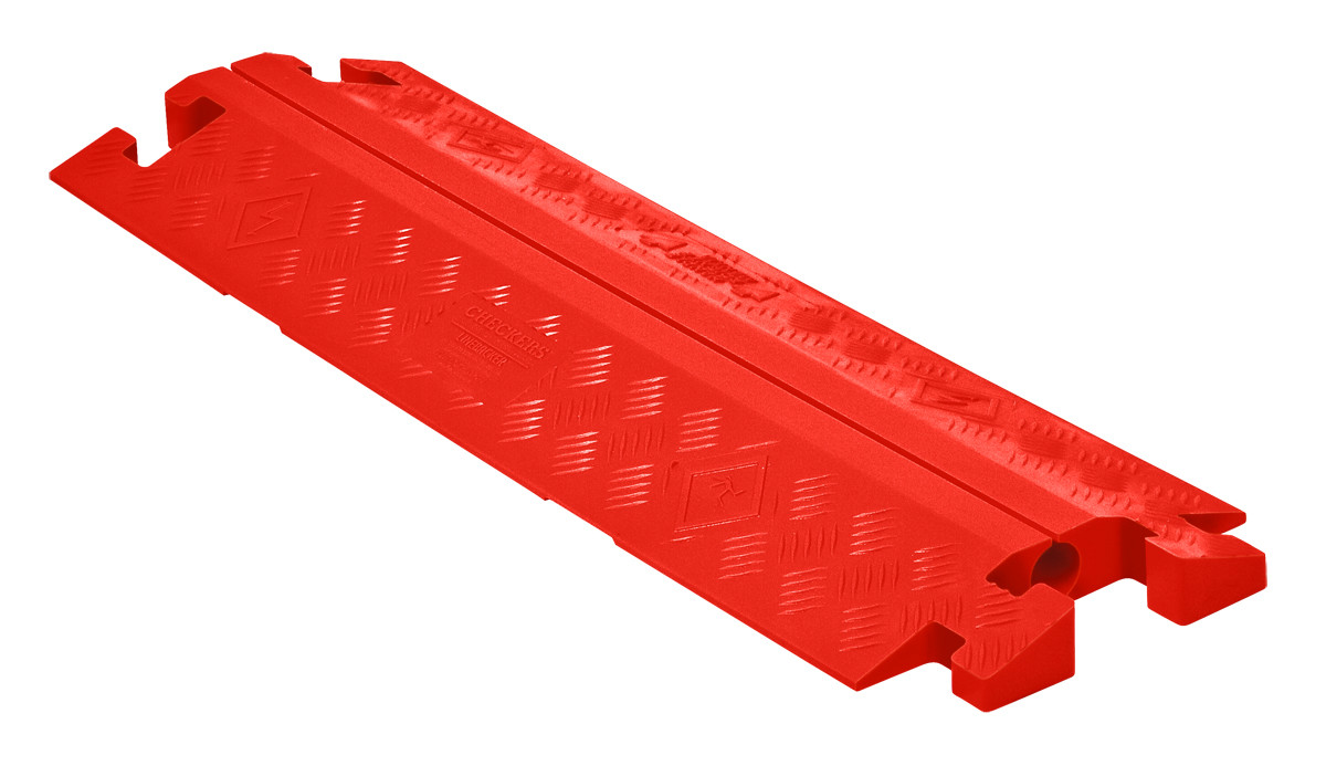 1-Channel Split-Top Linebacker®  Cable Protector for 1.25" Lines, Orange - CP1X125-GP-O