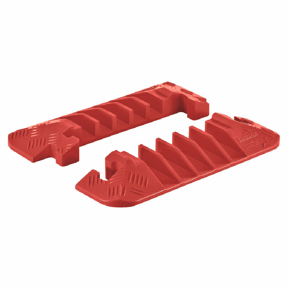 End Caps for CP5X125 5-Channel Linebacker® Cable Protector - CPEC5X125-O