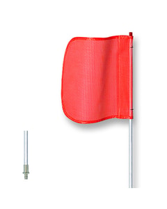 General-Purpose 6' Non-Lighted Warning Whip w/ Quick Disconnect Base 12 General-Purpose 6' Non-Lighted Warning Whip w/ Quick Disconnect Base 12