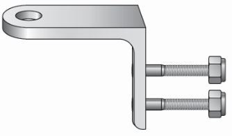Aluminum "L" Mounting Bracket