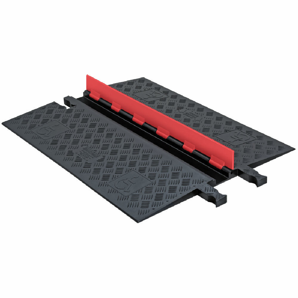 1-Channel Low-Profile Guard Dog® ADA Cable Protector for .75" Lines - GD1X75