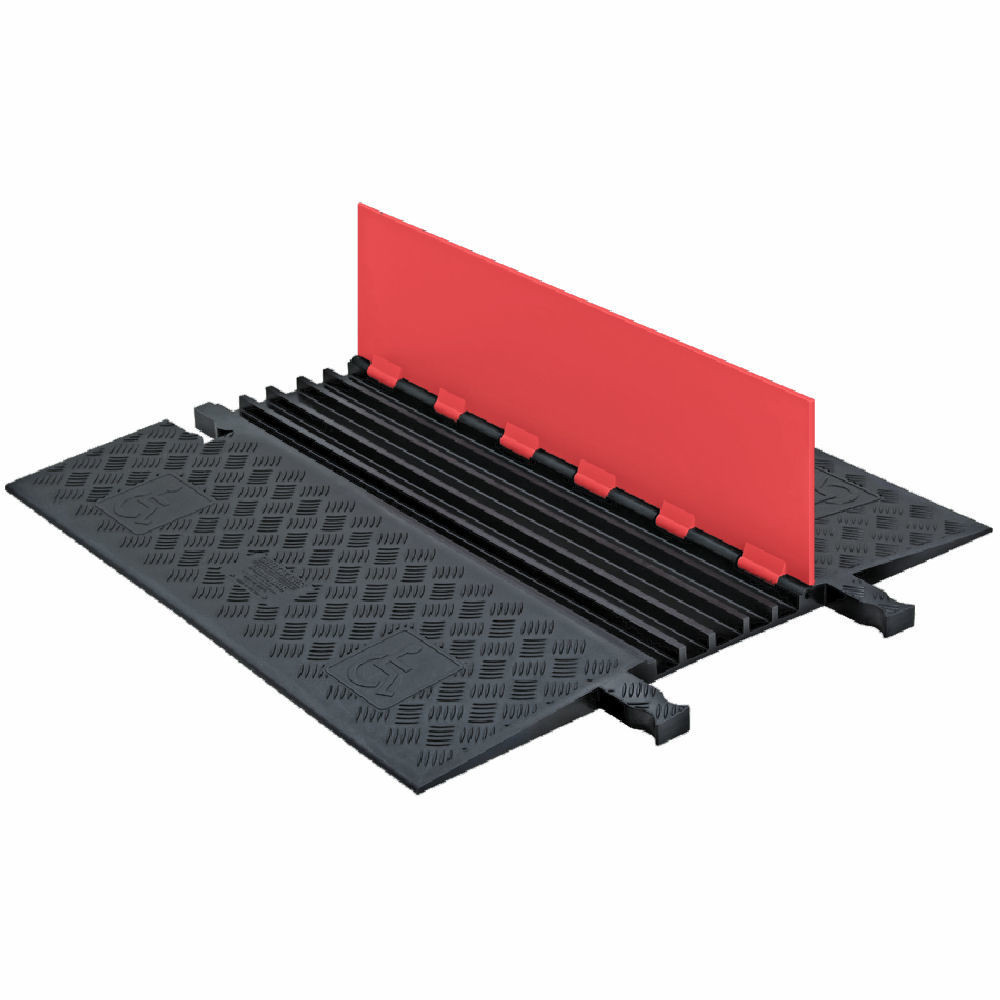 5-Channel Low-Profile Guard Dog&reg; ADA Cable Protector for .75" Cables - GD5X75