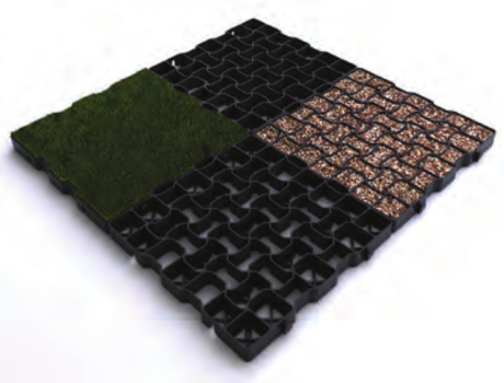 Geo Ground Grid Cellular System for Landscaping Stabilization and Erosion Control, 25 Ton Load Capacity, GeoGrid&reg; - GEO-2.4