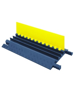 3-Channel Grip Guard® Cable Protector for 2.25" Lines, Yellow Lid/Gray Base - GG3X225-Y/GRY 3-Channel Grip Guard® Cable Protector for 2.25" Lines, Yellow Lid/Gray Base - GG3X225-Y/GRY