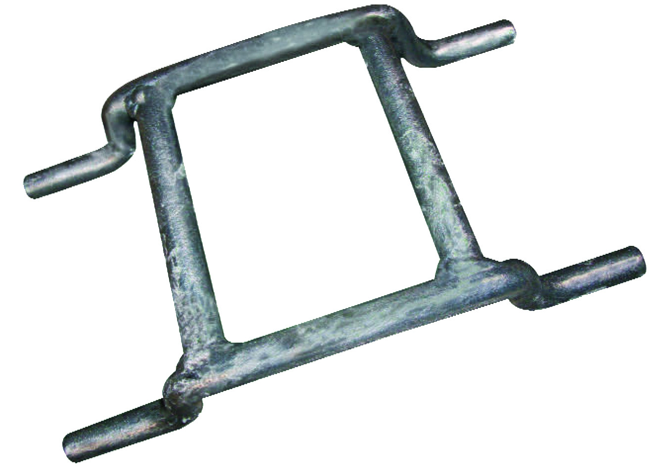 Double Round Link for Ground Protection Mats, Turn-A-Link, Galvanized - RTL-D-G