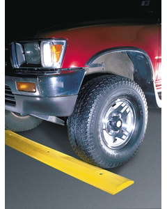 6 ft Standard Recycled Plastic Speed Bump, with Steel Spike Hardware, Yellow - SB6S-SY 6 ft Standard Recycled Plastic Speed Bump, with Steel Spike Hardware, Yellow - SB6S-SY