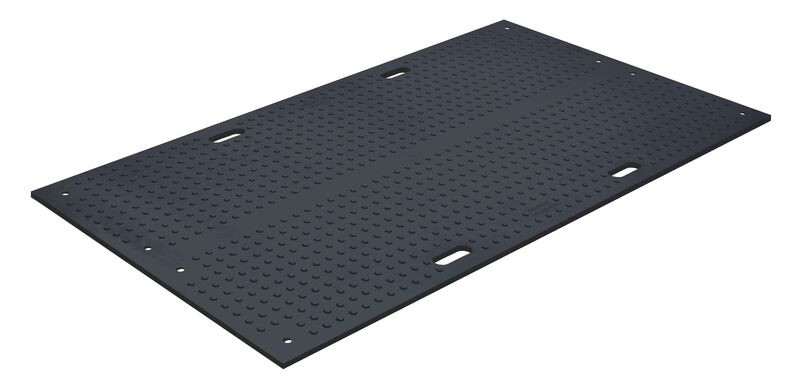 TrakMat&reg; Ground Protection Mat Black (44" x 96")