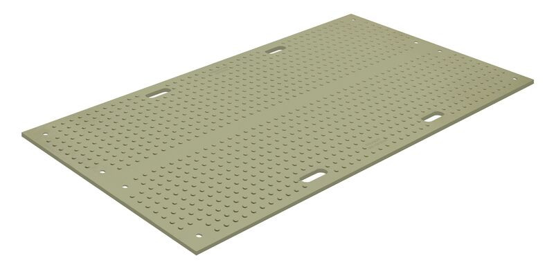 TrakMat&reg; Ground Protection Mat Green (44" x 96")