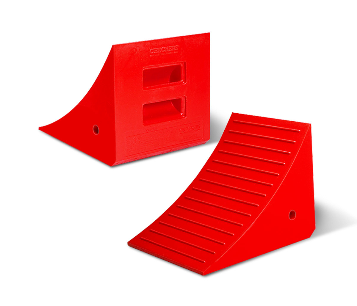 Heavy-Duty Wheel Chock, 245,000 lb Load Capacity, 46-65 in. Tires - UC1210