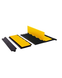 5-Channel Yellow Jacket® Heavy-Duty Cable Protector AMS® System AMS® System - YJ5-125-AMS-Y/B 5-Channel Yellow Jacket® Heavy-Duty Cable Protector AMS® System AMS® System - YJ5-125-AMS-Y/B
