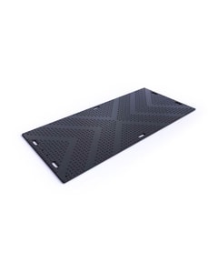 4' x 8' Ground Protection Mat, 80 Ton Load Capacity, Black, HDPE, LibertyMAT® - LIB48 4' x 8' Ground Protection Mat, 80 Ton Load Capacity, Black, HDPE, LibertyMAT® - LIB48