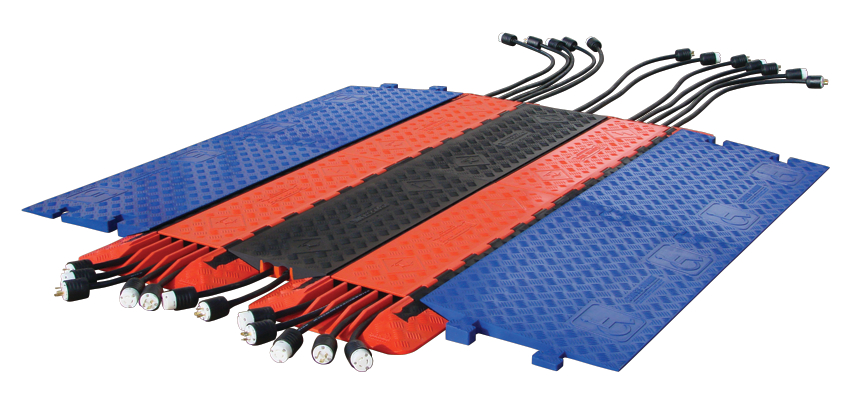 ADA Guard Dog cable protector system with protector ramp