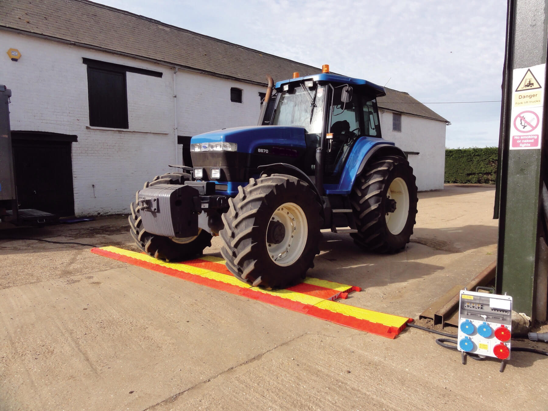 Heavy-duty cable covers withstand heavy vehicle traffic
